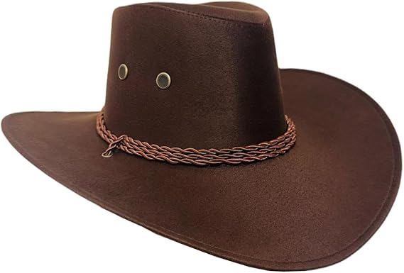 Chapéu Country Marrom Sertanejo Australiano