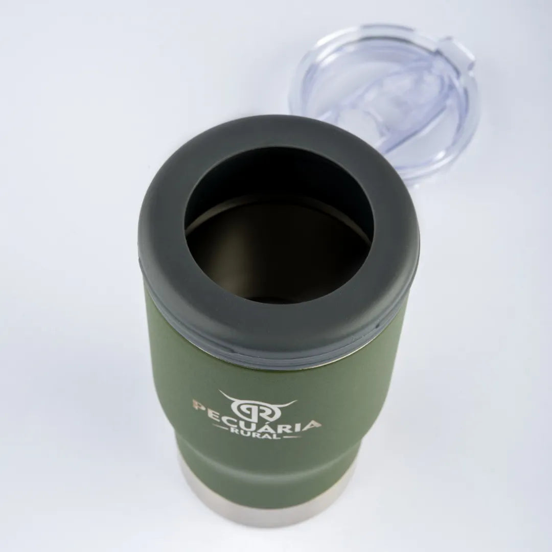 Copo Térmico Supreme - Porta Long Neck 8 em 1