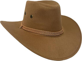 Chapéu Country Marrom Claro Sertanejo Australiano