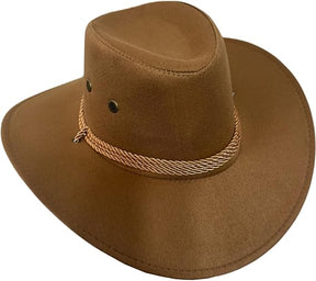 Chapéu Country Marrom Claro Sertanejo Australiano