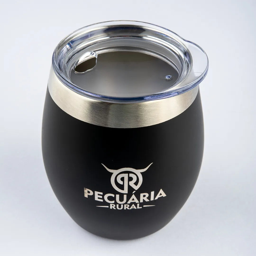 Copo Térmico Texas com Tampa - Verde 270 ml