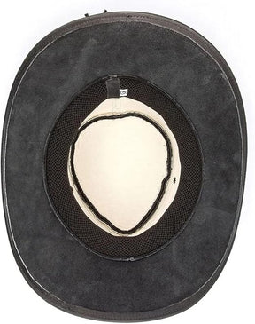 Chapéu Americano Country em Couro Legitimo Cowboy