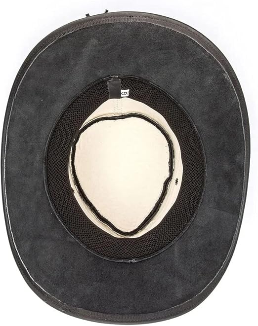 Chapéu Americano Country em Couro Legitimo Cowboy