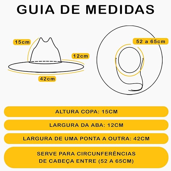 Chapéu Cowboy Country Palha Traçado Feito a Mão