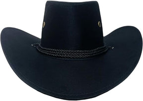 Chapéu Country Preto Sertanejo Australiano