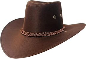 Chapéu Country Marrom Sertanejo Australiano