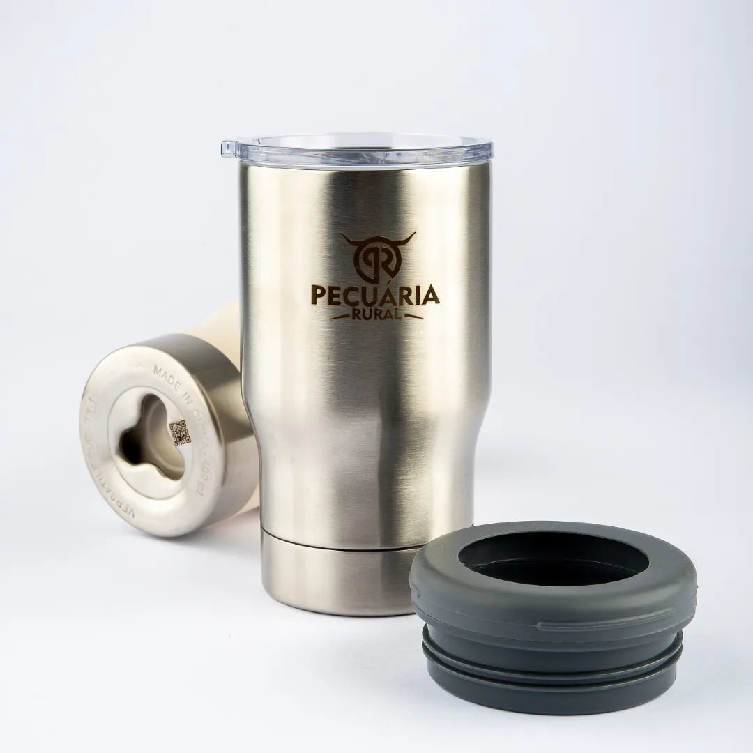 Copo Térmico Supreme - Porta Long Neck 8 em 1