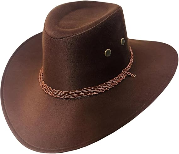 Chapéu Country Marrom Sertanejo Australiano