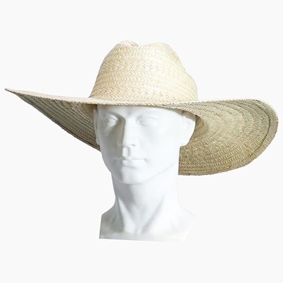 Chapéu Cowboy Country Palha Traçado Feito a Mão