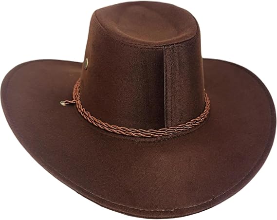 Chapéu Country Marrom Sertanejo Australiano