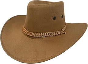 Chapéu Country Marrom Claro Sertanejo Australiano