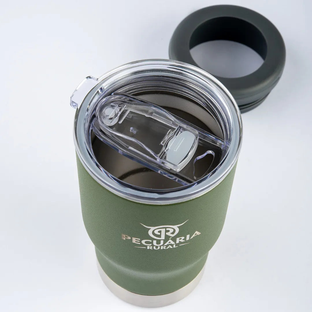 Copo Térmico Supreme - Porta Long Neck 8 em 1